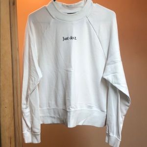 Nike “just do it” sweatshirt